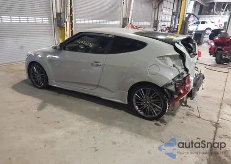2013 Hyundai Veloster Re:mix from USA, damaged, VIN KMHTC6AD2DU126119